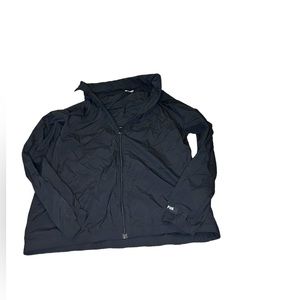 Pink Wind breaker with hood